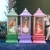 Import Latest Arrival Musical Snow Globe Luminous Wind Lantern Spinning Water Glittering Lighted Princess Snow Water Lantern from China