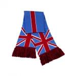 Latest Design Promotional Winter Acrylic Warm Winter Unisex Knitted Knit Scarf Shawl