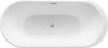 Latest design View white soaking shower l shape bathtub (H5207)