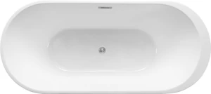 Latest design View white soaking shower l shape bathtub (H5207)