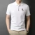 Import latest OEM customized colorful embroidery logo button placket short sleeve cotton soft men polo shirt from China