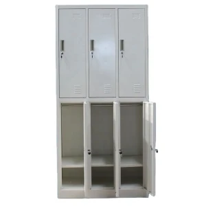 Latest technology metal furniture almirah removable wardrobe gym school locker