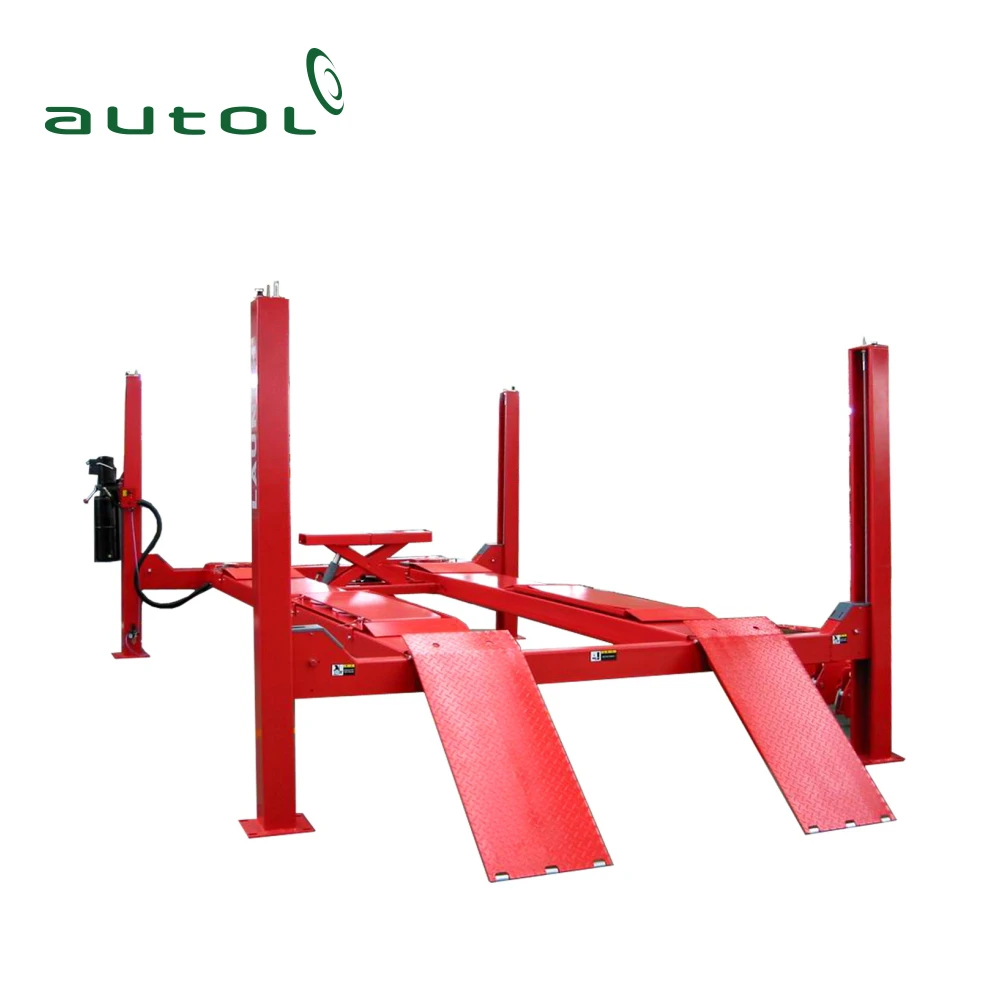 LAUNCH TLT440W wheel alignment 4 post car lift Used for lifting of various small and medium-sized vehicles