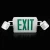 Import Led emergency exit lamp exit signs with emergency lights from China
