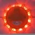 Import led flash electronic roadside flare bright light rechargeable emergency road traffic safety warning flares lights with magnet from China
