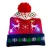 Import LED lights warm Christmas party adult knitted hat from China