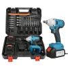 Li-ion Battery Power Tool Wrenches 21V cordless socket set cordless wrench impact driver and wrench