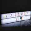 Light box with letters advertising light box cinematic led light box