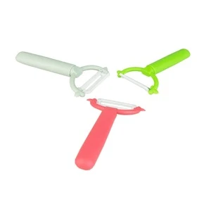 Light Weight Colorful Baby Gadgets Kitchen Tools Ceramic Blade Peeler Fruit Knife