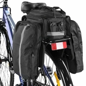 Lindo Bike Rear Bag 28L Bike Carrier Trunk Bag Backpack Bicycle Pannier Rear Bag