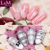 L&M Professional Gel Nail Supplier soak off color uv gel nail polish in 7.3ml bottle