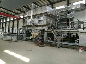 Low Investment Paper Mill Plant Large Capacity Coreless Core Toilet Paper Machine