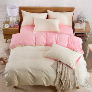Low price wholesale stock king size fleece bedding duvet cover set