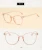 Import LU191 new arrival colorful classic frame anti blue light blocking computer reading glasses eyewear for women girls from China