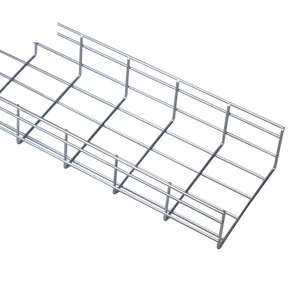 Lucktech Stainless Steel Wire Mesh Basket Cable Tray