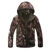 Lurker Shark Skin Soft shell Military Tactical Jacket Men Waterproof Coat Camouflage Hooded Army Camo Clothing
