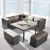 Import Luxury Cabana Patio Furniture Garden Sofa Waterproof Cushions 8 Seater Rattan from China