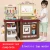Import luxury kitchen toy cooking game toy dining table magnetic writing board cut vegetable plastic pretend play kitchen set for kids from China
