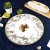 Import Luxury Restaurant Bone China Gold Rim Dinner Plate Set Ceramic Dinnerware Royal Custom Bone China Plates^ from China