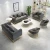 Import luxury sitting room large modern home furniture living room sectional velvet fabric sofa sets design from China