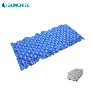M7-303 P4000pump Blue bubble medical air mattress Anti bedsore & anti decubitus alternating pressure medical