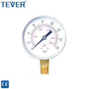 Made in China metal radial pressure gauge for water supply system