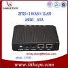 made in China Voip Product with 2FXS, 1WAN, 1LAN ATA VOIP