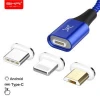 Magnetic SIKAI USB Type C Cable 3A Fast Charging Charge Wire Cord USB C Data Cable For Sumsung Galaxy S9 plus Magnet Charger