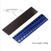 Magnetic Tool Socket Tray Organizer Accommodates 30 Sockets 1/4 3/8 1/2 Metric/Inch Magnetic Socket Organizer