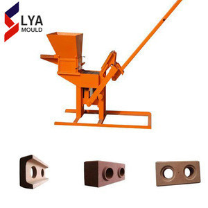 Buy Manual Interlocking Clay Mud Compressed Earth Block Used Brick ...