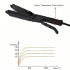 Manufacture hair straightener comb wide plates fast heat up steam hair styling tools barbers favourite