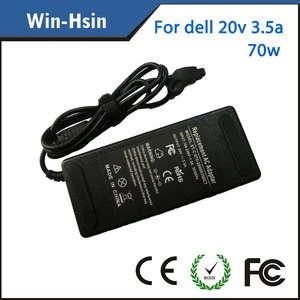 Manufacturer for dell laptop adapter 20v 3.5a 70w for dell laptop charger with horseshoe
