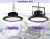 Import manufacturer super bright punching press 110Lm/W smd2835  anticorrosive 6500k 200w UFO led high bay light for warehouse lamp from China