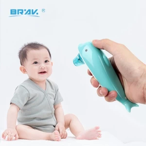 Manufacturer supply Dolphin-shaped contact forehead thermometer ear digital thermometer