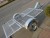 Import Manufacturer Supply Galvanized 2.8m folded motorcycle Trailer CT0304 from China