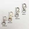 Manufacturers wholesale wivel snap hook lanyard dog snap hook colour swivel brass snap hook with chain for bags metal buckle