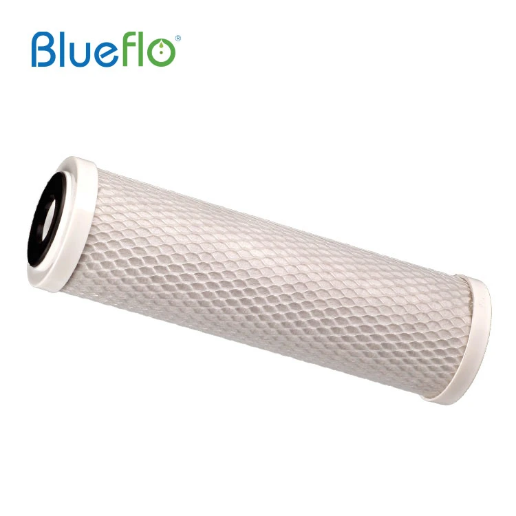 Manufacturing 10 activated block carbon coconut filter drink water filters CTO post activated carbon block filter