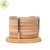 Import Mats Pads Tableware coffee coasters laminated mat bamboo coaster from China