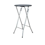 MDF round folding bar table