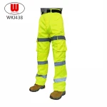 Mens Cargo Combat Workwear Trousers Security Pants