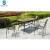 Import metal garden leisure table and 6 chairs outdoor leisure sets from China