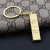 Import Metal keychain gold keychain gold bar keychain can be customized company gifts from China