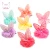 Import Mia Kids ribbon bow gauze rabbit ear alligator hair clip does not hurt head side clip baby cute lace hairpin from China