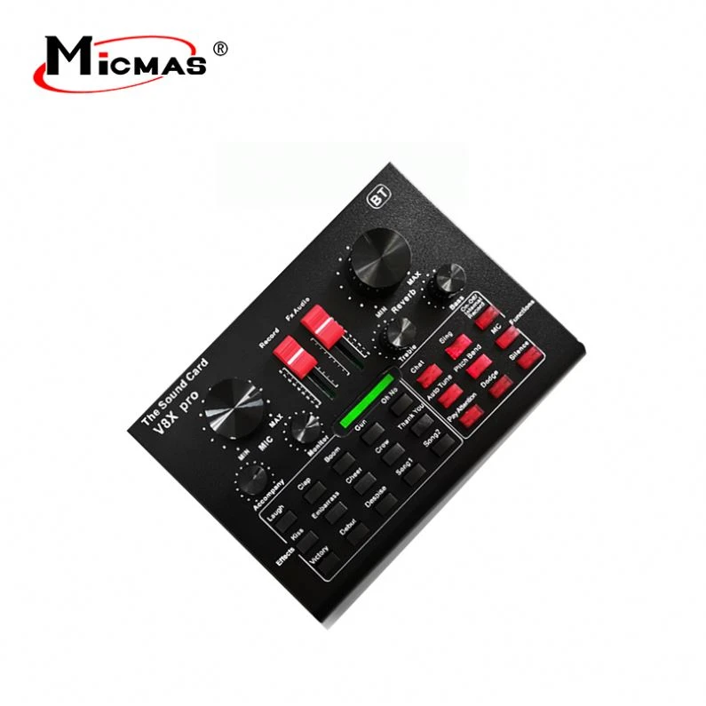 Micmas Hotsale Usb Sound Card 4 Channel With Low Price