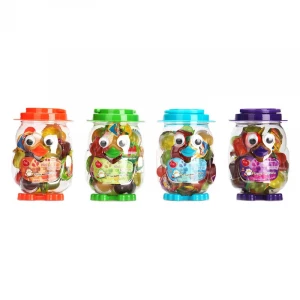 Mini cup penguin jar, 15g plastic pudding cup ,fruit shaped jelly cup