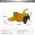 Import mini forestry machinery 13hp wood chipper shredder tree branch crusher machine from China