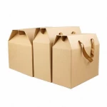 Mini Kraft Paper Box, DIY Wedding Gift Favor Boxes, Packaging Box