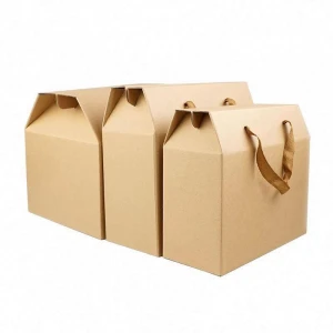 Mini Kraft Paper Box, DIY Wedding Gift Favor Boxes, Packaging Box