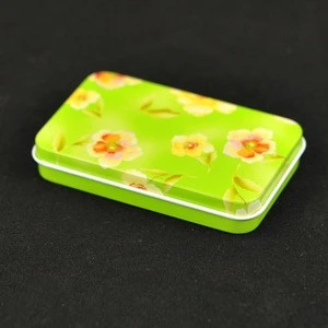 mini pill storage cases, custom tin box, mint tin can