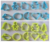 Mini Plastic Cookie Cutters Tools